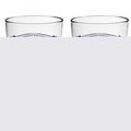 Bud Light Bud Light 828681 Bud Light Classic Logo Pint Glass Set; Clear - Pack of 2 828681